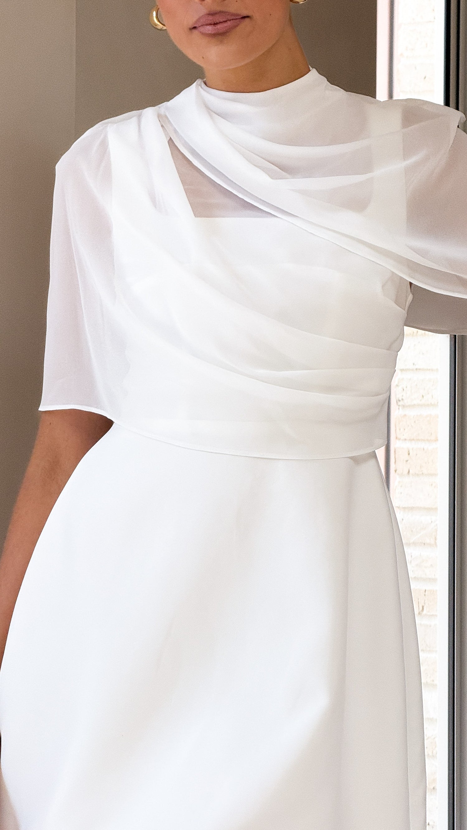 Zahni Mini Dress - White - Billy J