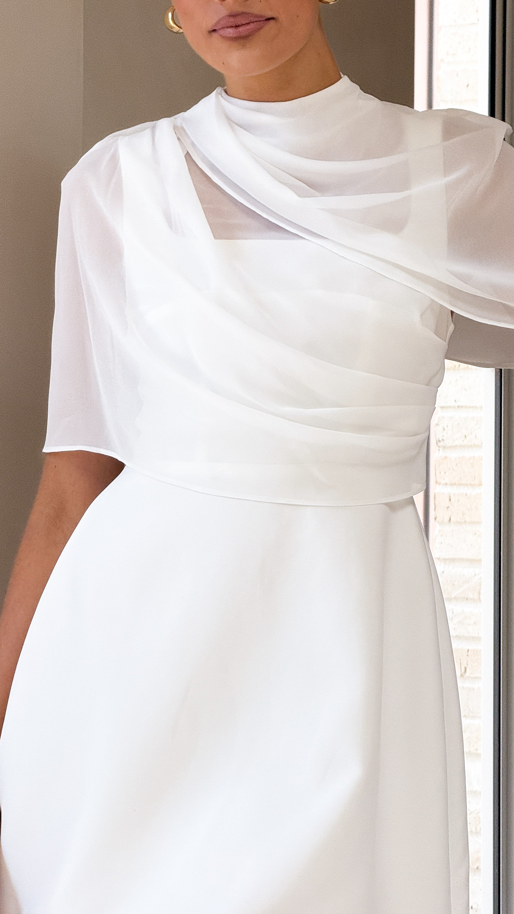 Zahni Mini Dress - White - Billy J