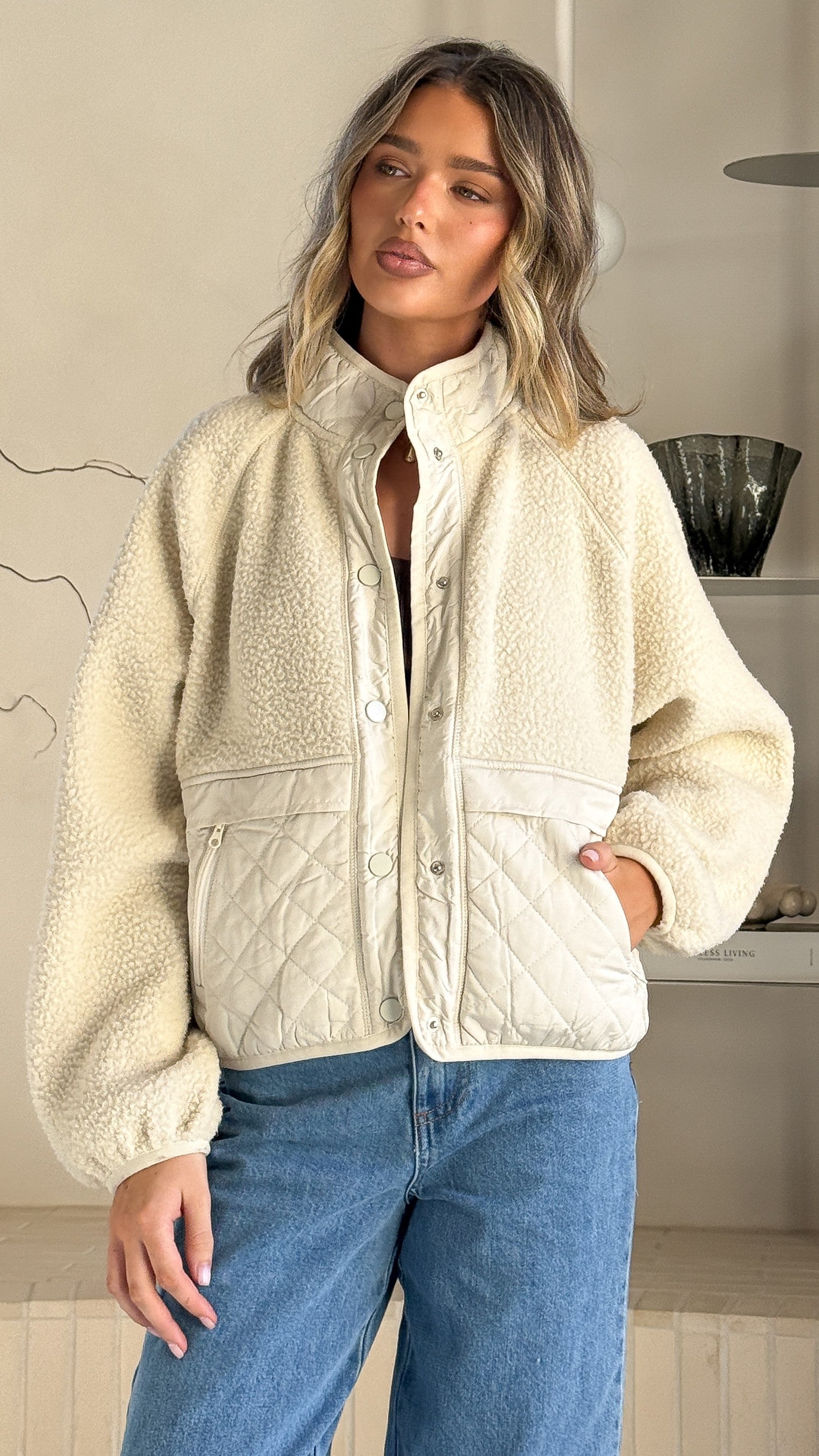 Brier Jacket - Cream - Billy J