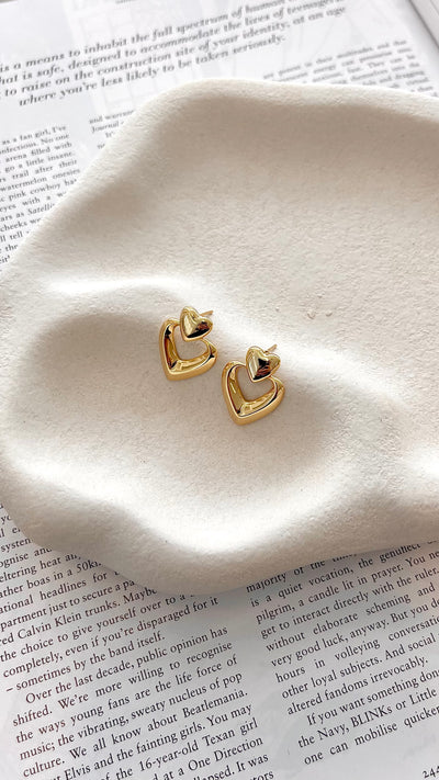 Load image into Gallery viewer, Saffi Earrings - Gold - Billy J
