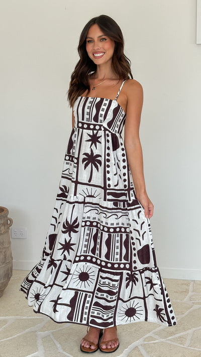 Load image into Gallery viewer, Rachel Maxi Dress - Tuscany - Billy J
