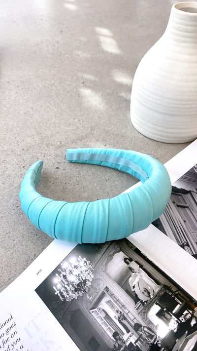 Load image into Gallery viewer, Betty Headband - Blue - Billy J
