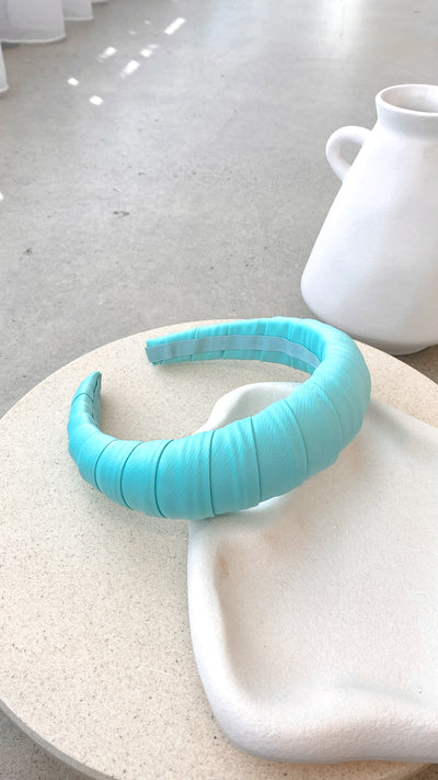 Load image into Gallery viewer, Betty Headband - Blue - Billy J
