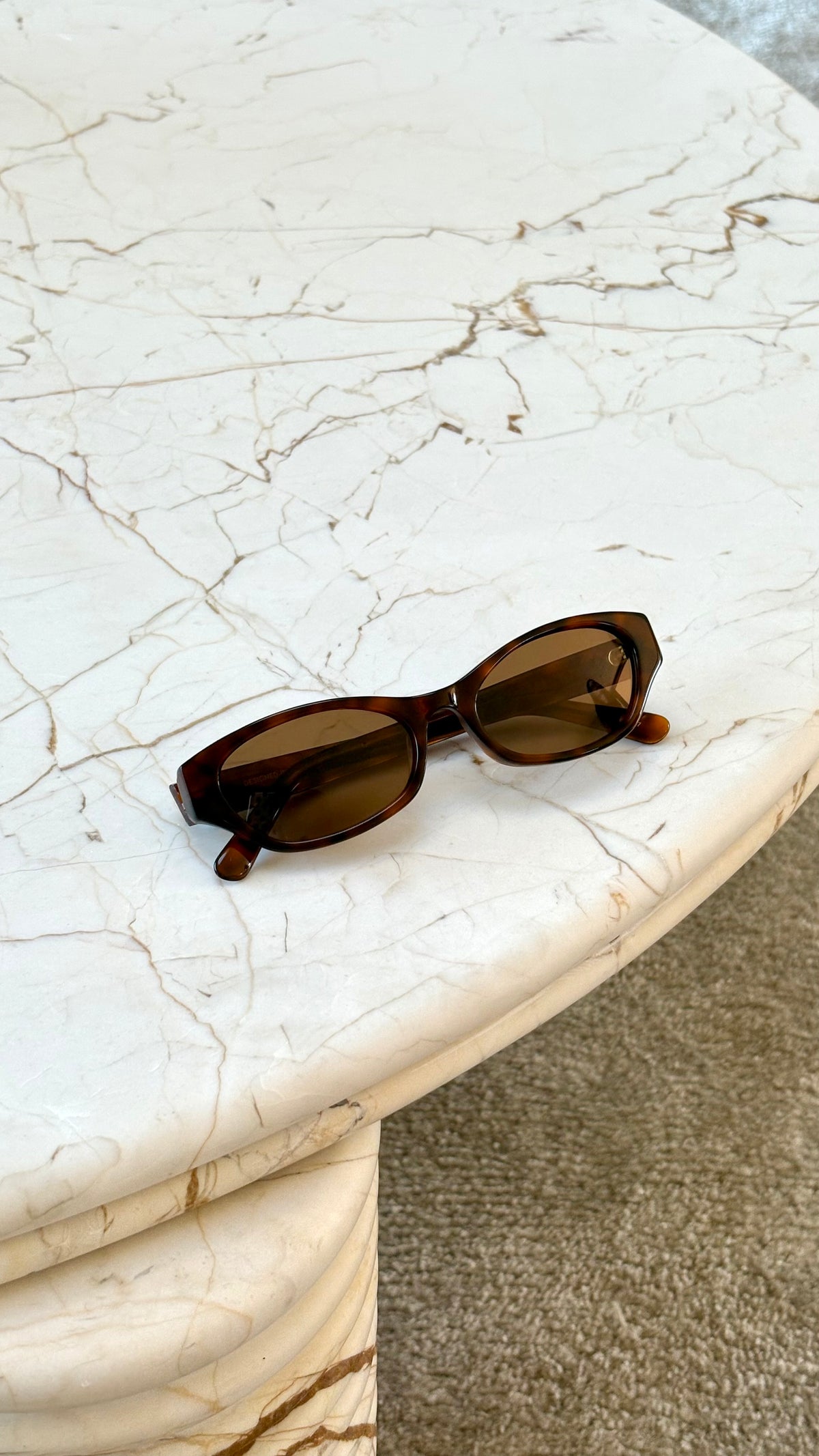The Coco Sunglasses - Caramel Tort/Chocolate