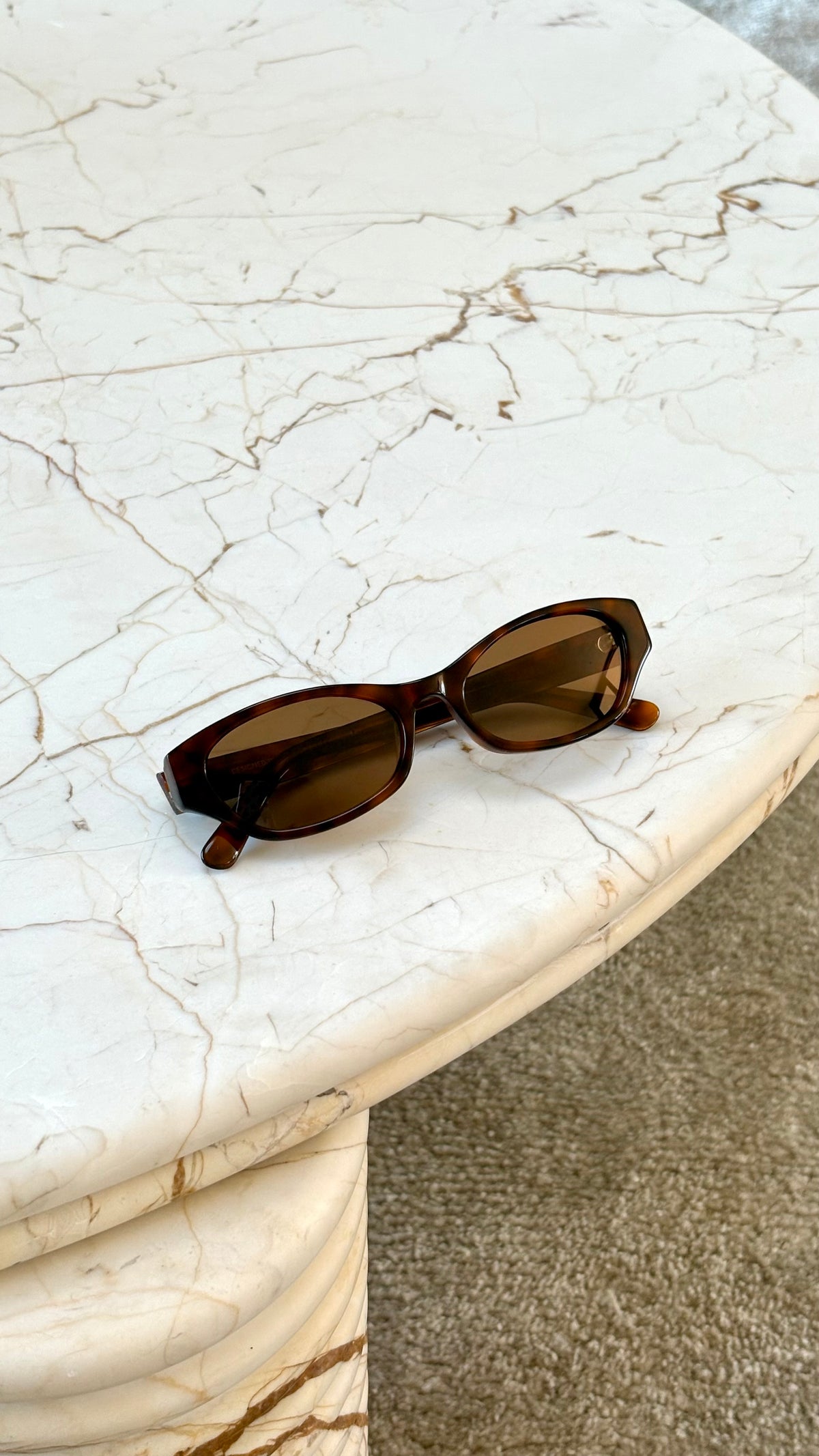 The Coco Sunglasses - Caramel Tort/Chocolate