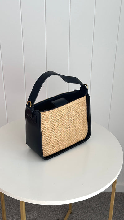 Load image into Gallery viewer, Lilaia Bag - Black / Natural
