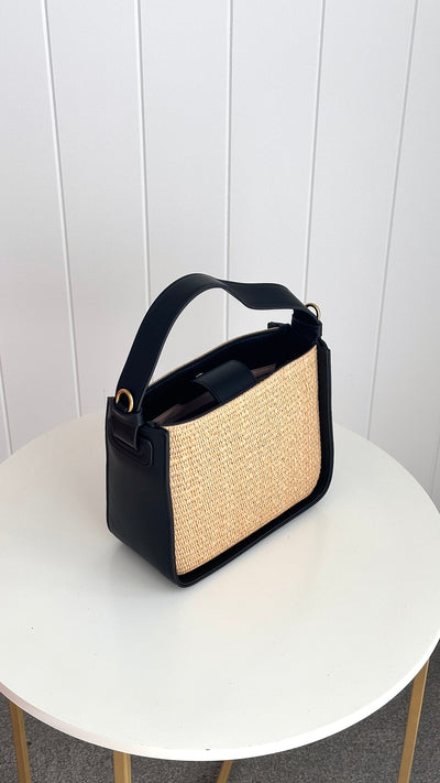 Load image into Gallery viewer, Lilaia Bag - Black / Natural
