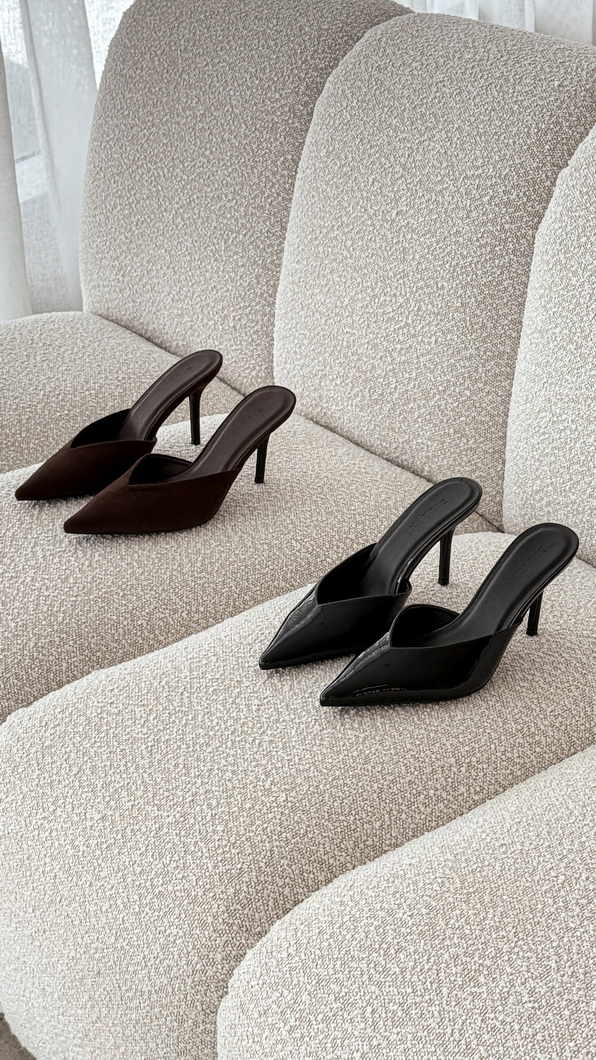 Karey Heel - Dark Cacao Suede - Billy J