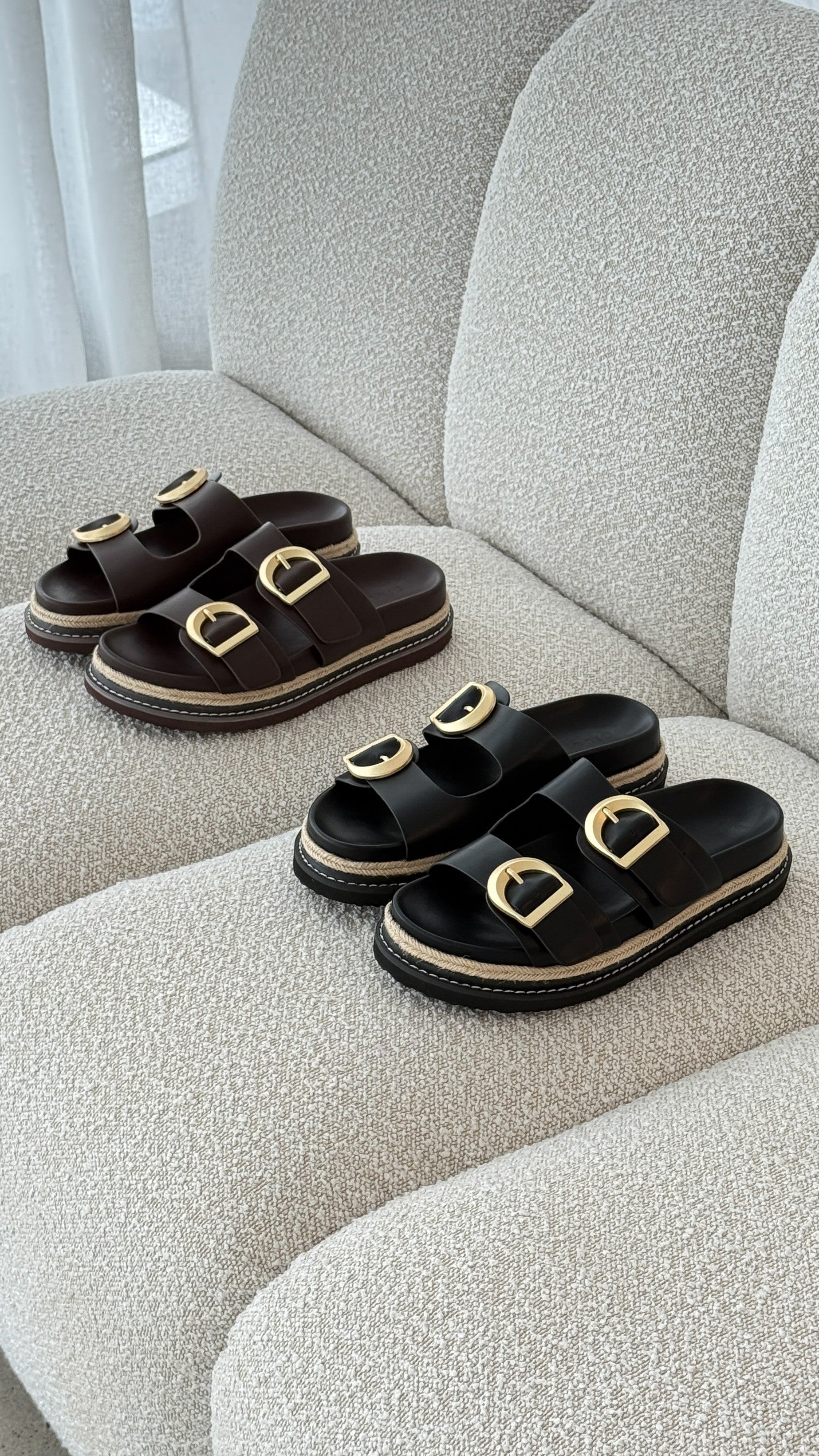 Anora Slide - Black - Billy J