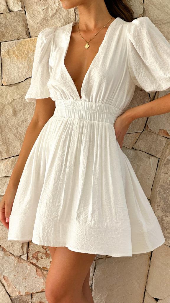 Erin Mini Dress - White