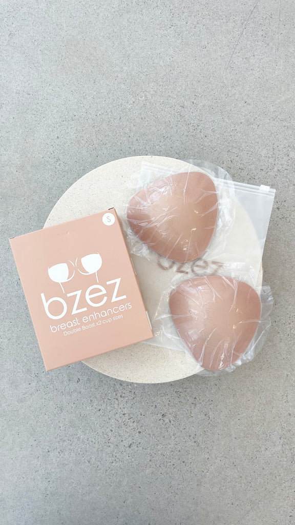 BZEZ Breast Enhancer Inserts - Double Boost - Bare - Billy J