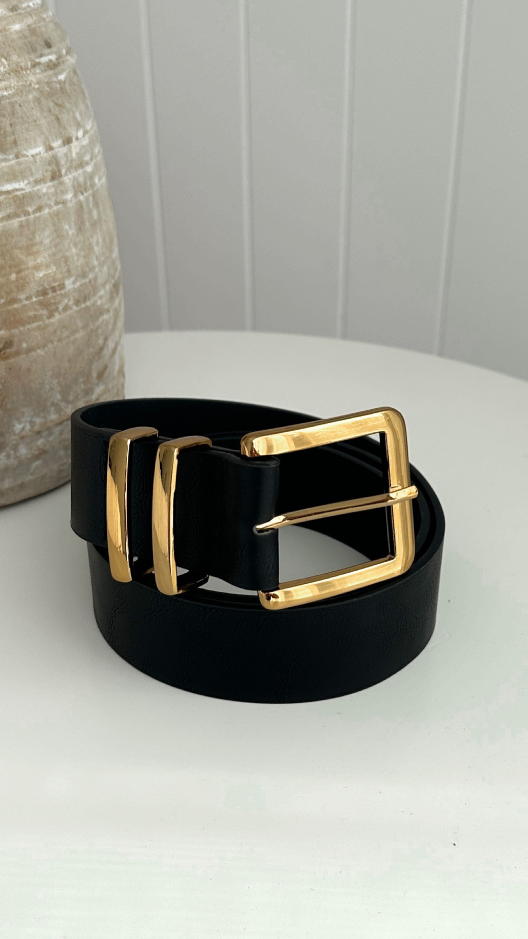 Jabilo Belt - Black / Gold