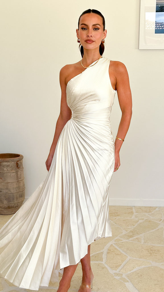 Olivia Maxi Dress - Champagne - Billy J