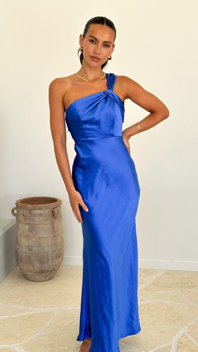 Load image into Gallery viewer, Leah Maxi Dress - Cobalt Blue - Billy J
