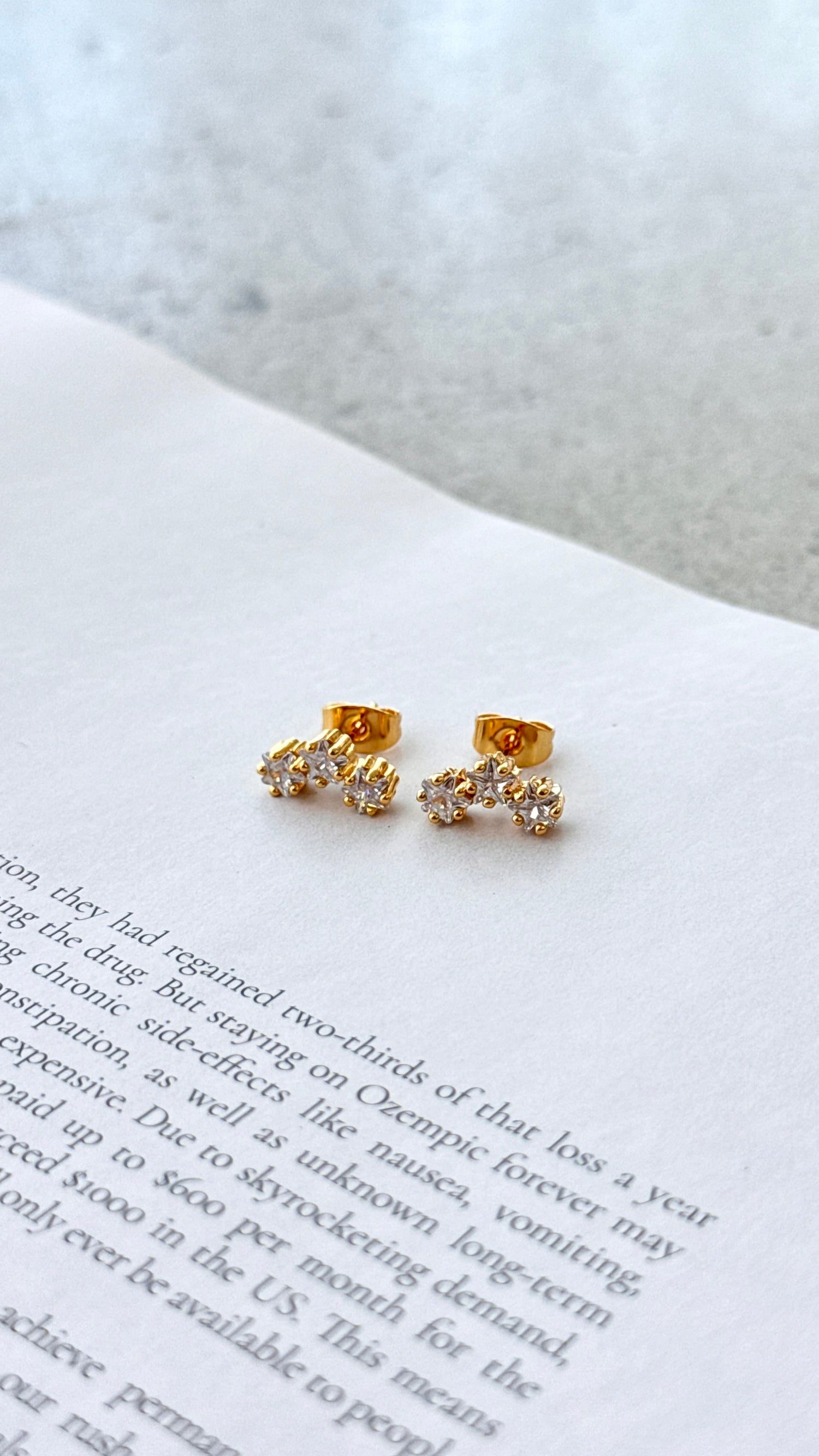 Harriett Earrings - Gold - Billy J