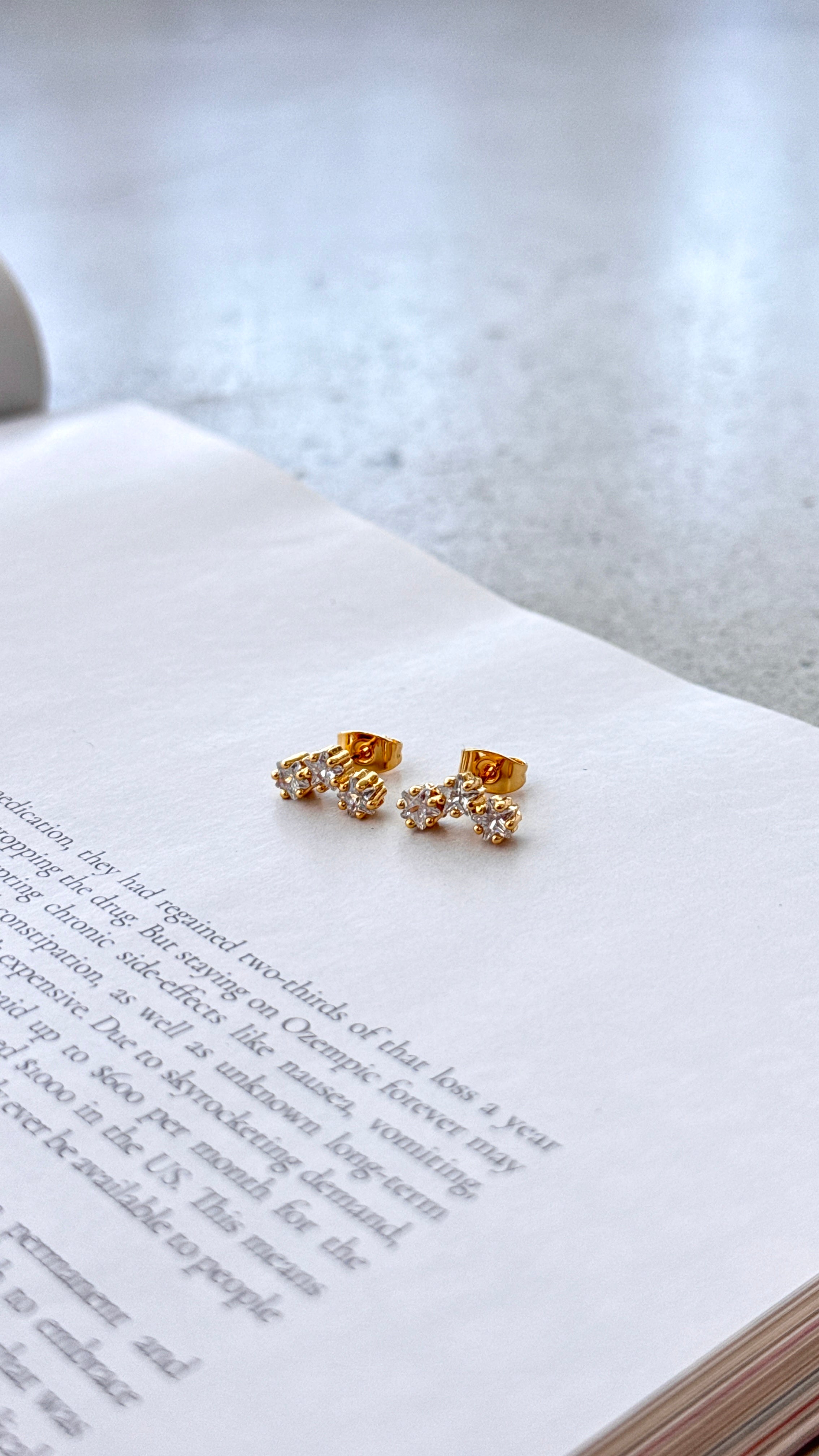 Harriett Earrings - Gold - Billy J