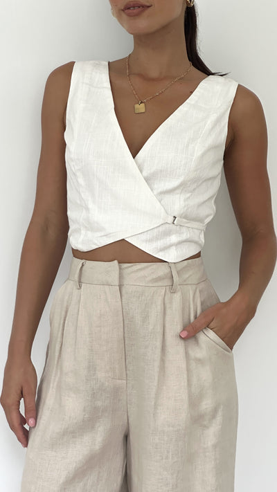 Load image into Gallery viewer, Ivy Vest - White
