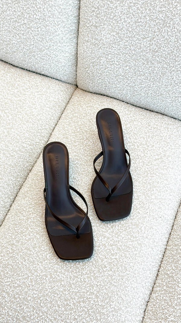 Xami Heel - Chocolate - Billy J