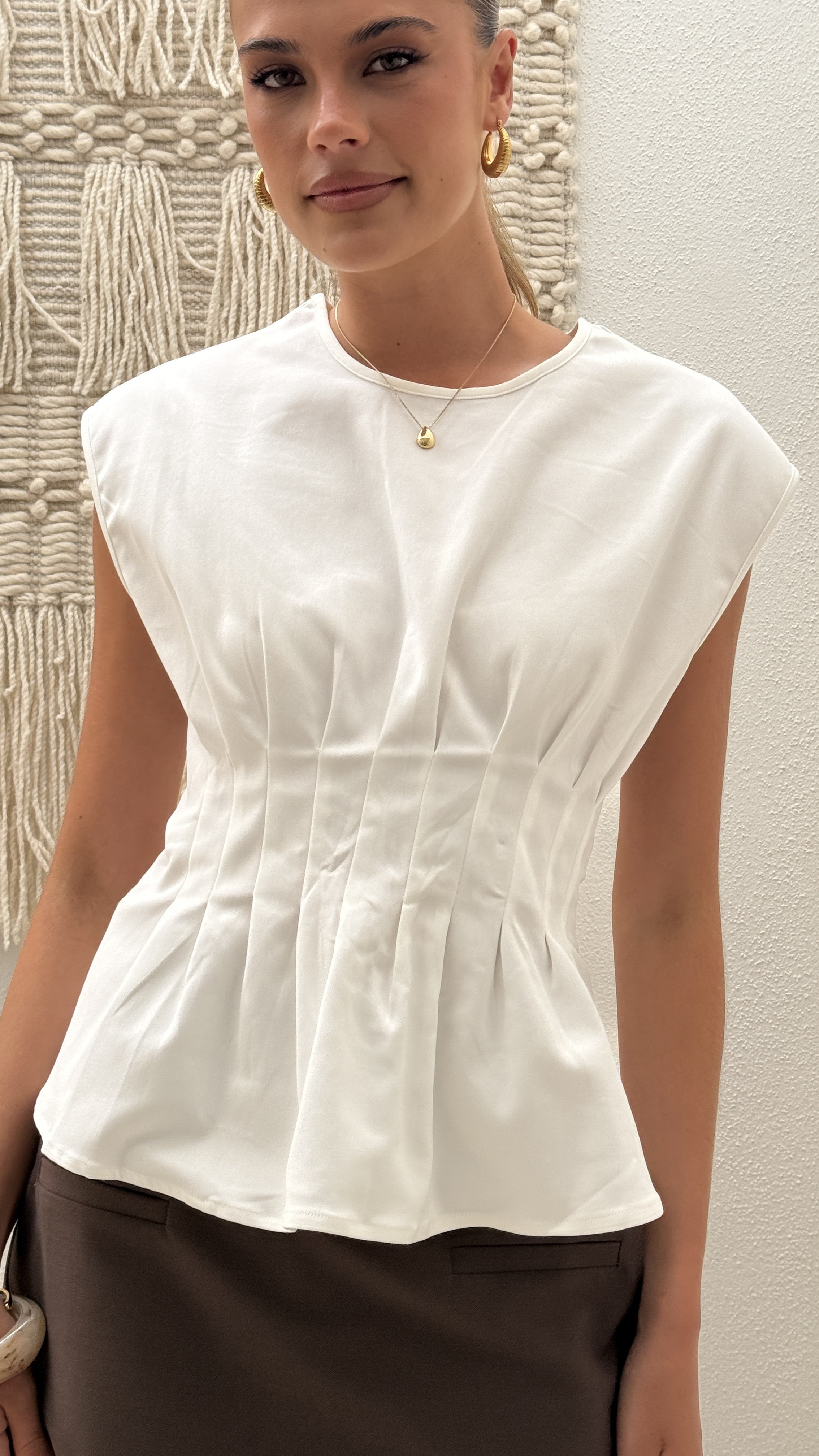 Kirby Top - White - Billy J