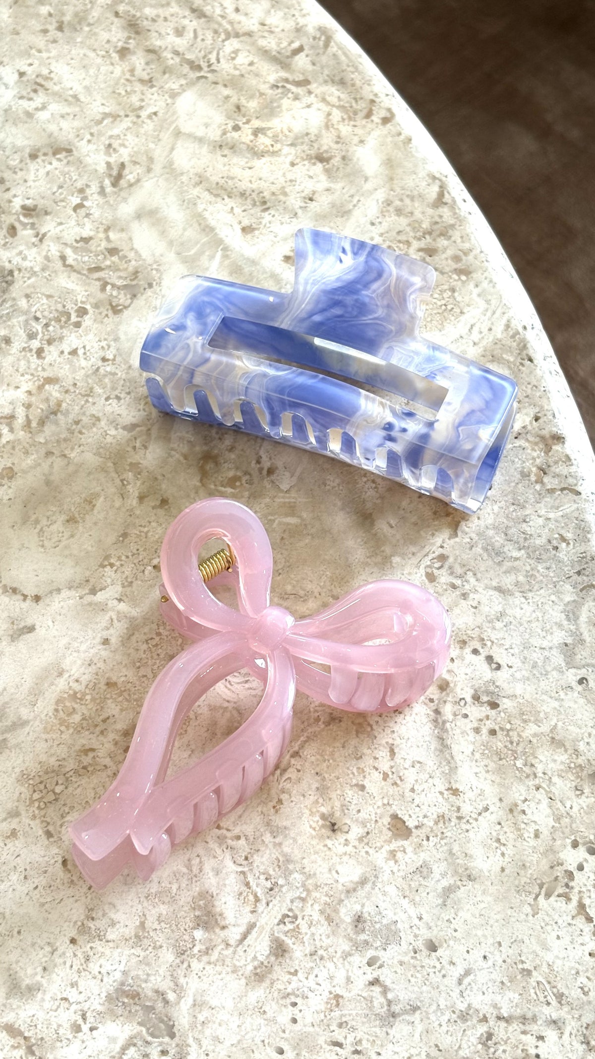 Delphie Hair Claw Set - Pink - Billy J