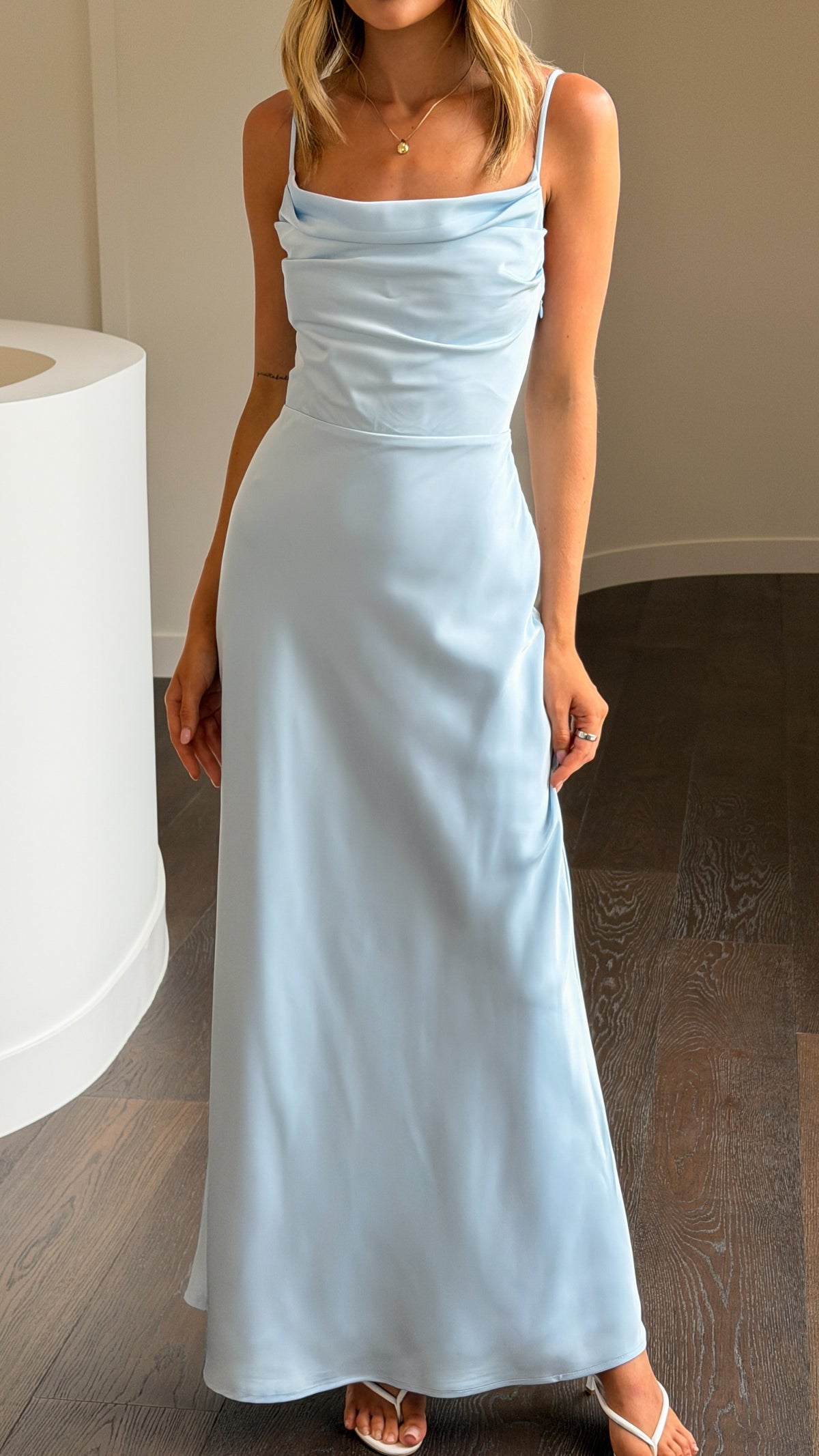 Amora Maxi Dress - Blue - Billy J