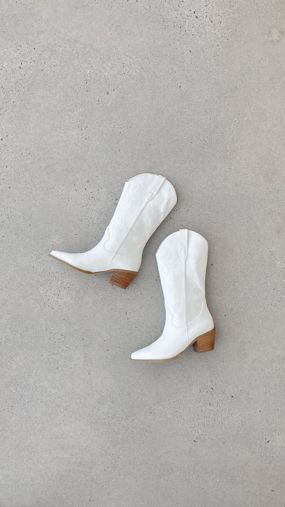 Danaro Boots - White