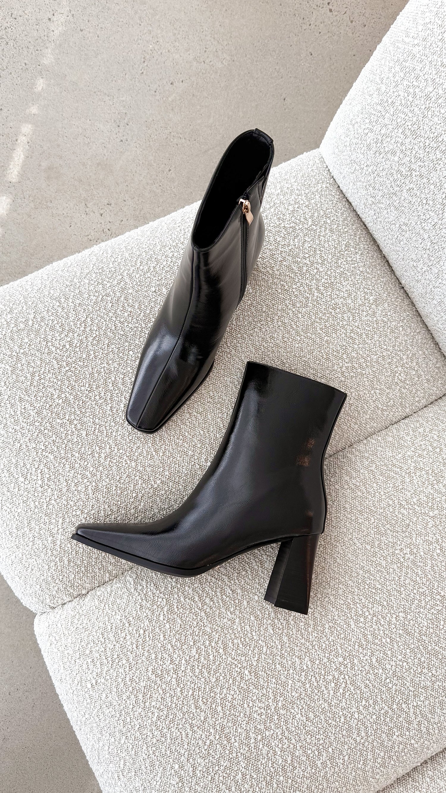 Wez Boots - Black Shine - Billy J