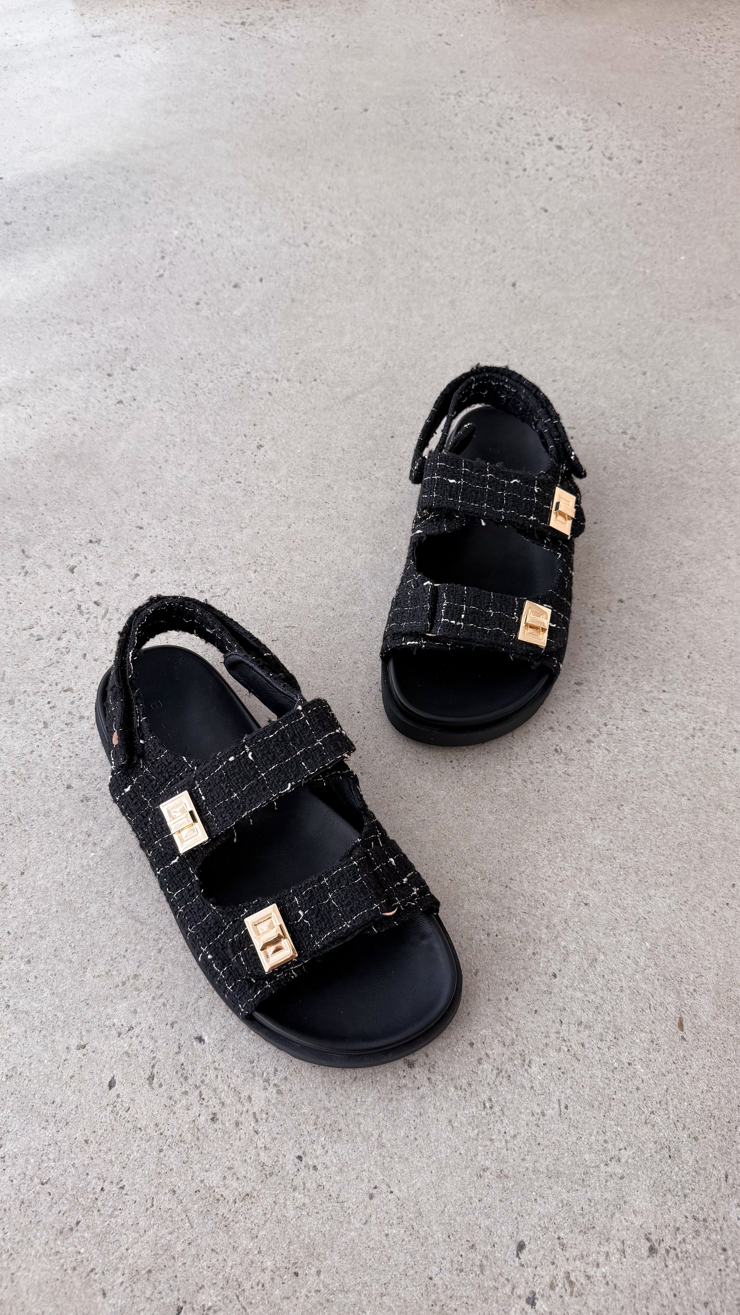 Lillian Flats - Black Boucle - Billy J