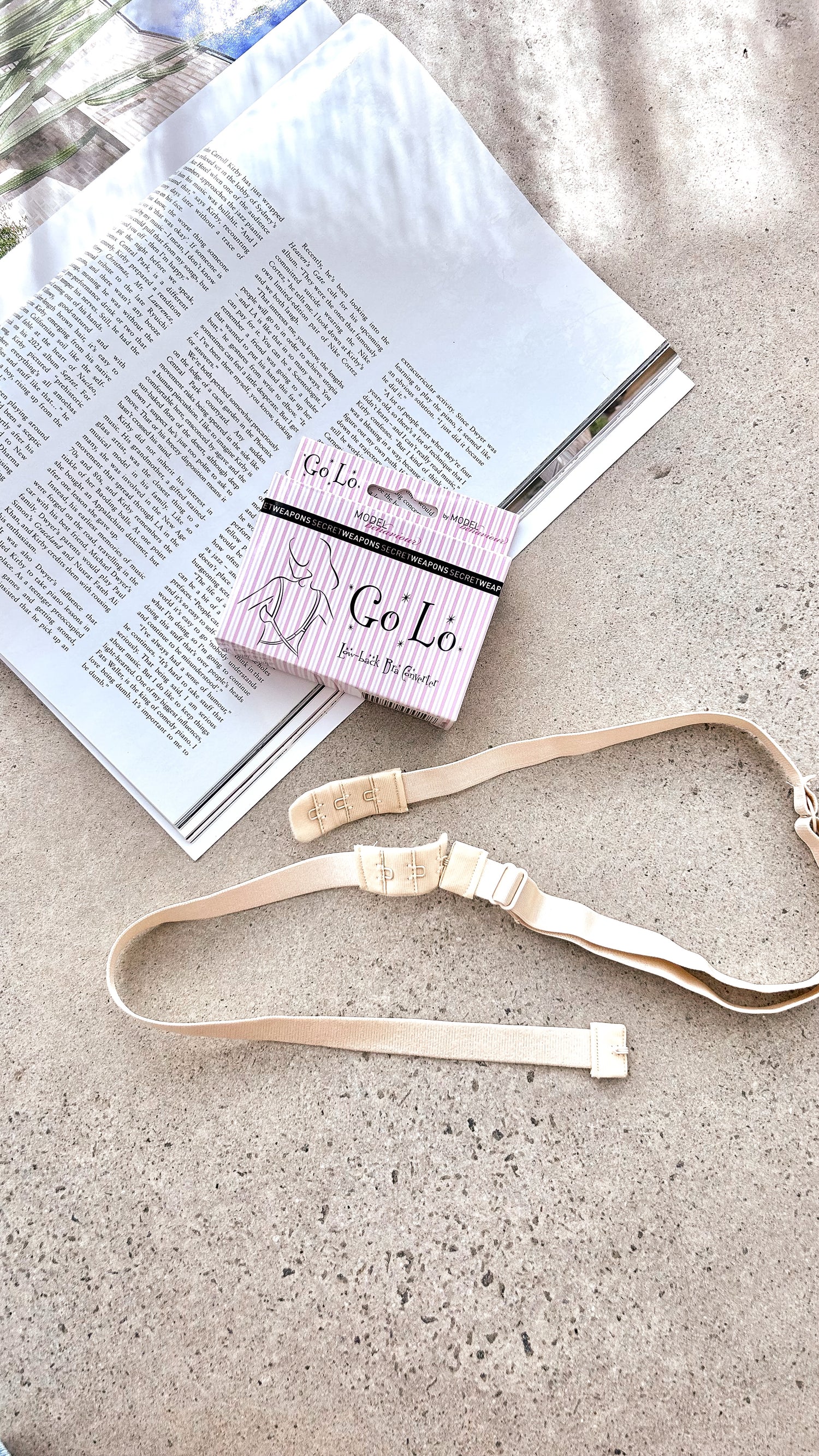 Go Lo - Low Back Bra Converter - Nude - Billy J