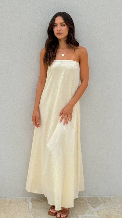 Load image into Gallery viewer, Connie Maxi Dress - Butter - Billy J
