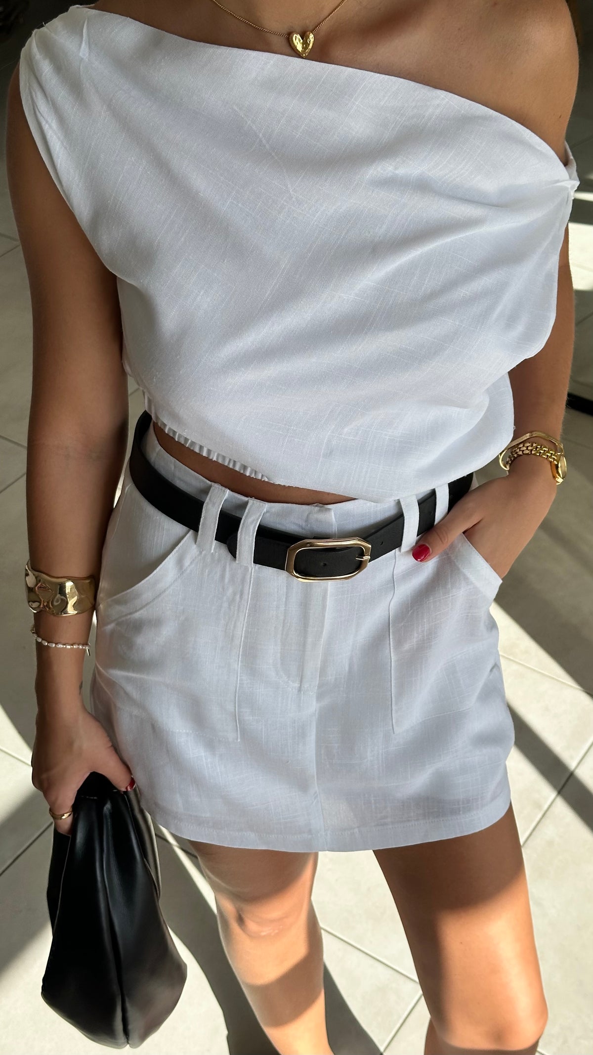 Emory Top - White - Billy J
