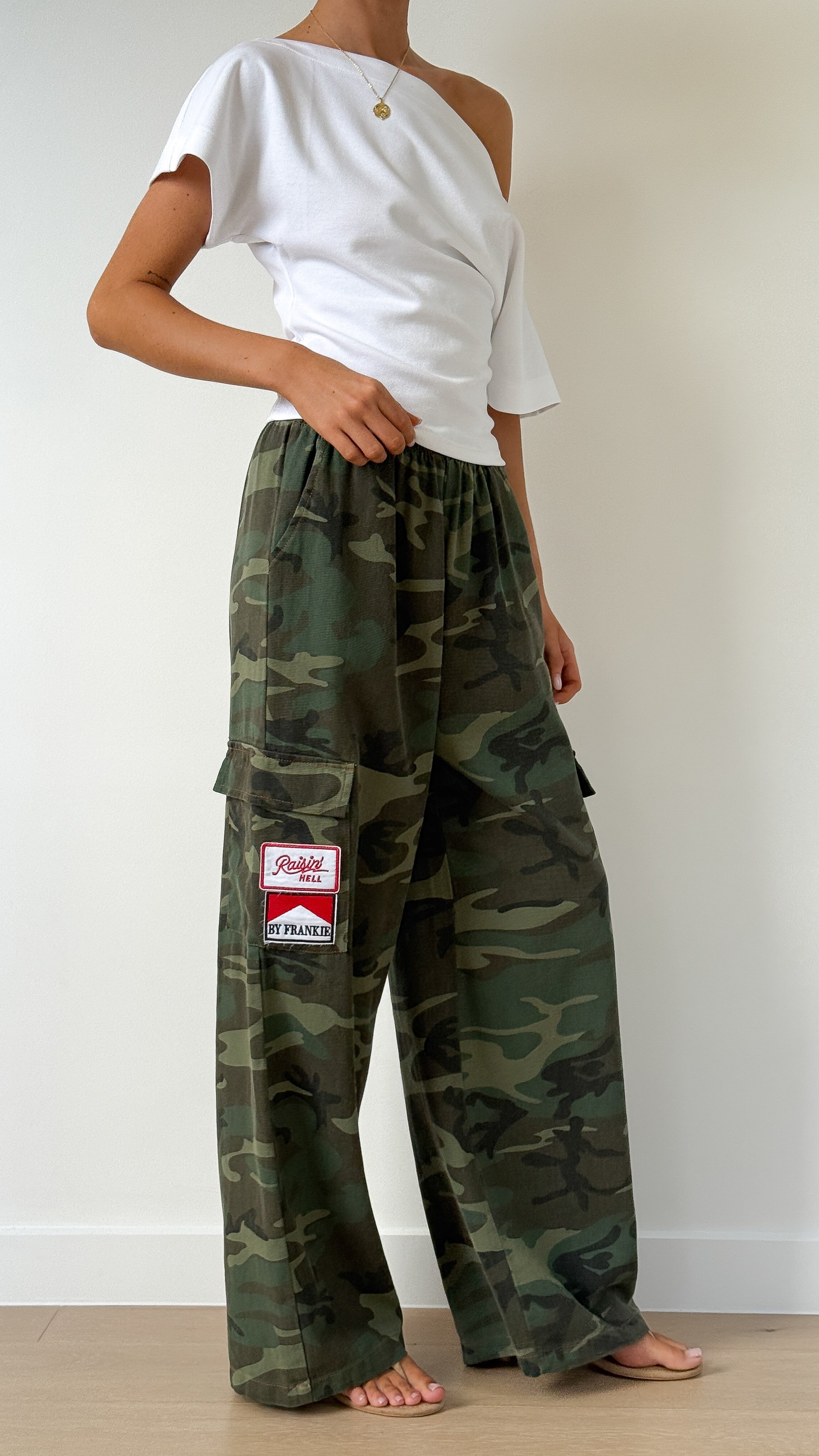 Jazzelle Cargo Pants - Dark Camo - Billy J