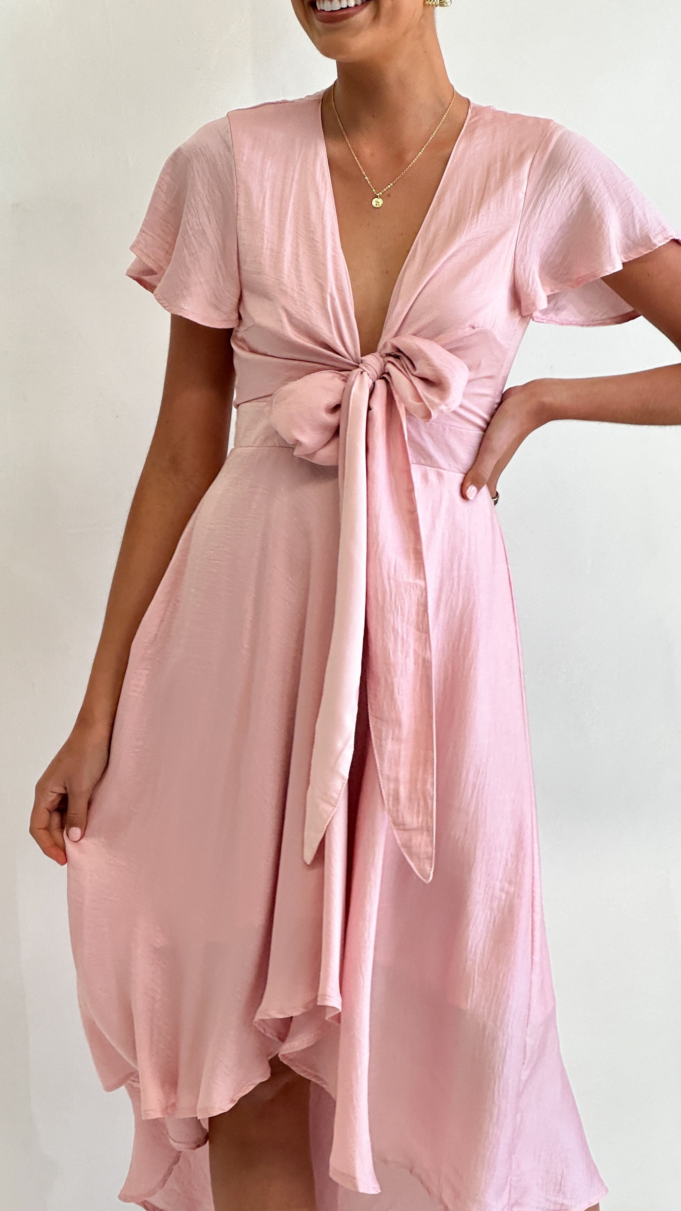 Sunny Daze Dress - Soft Pink - Billy J