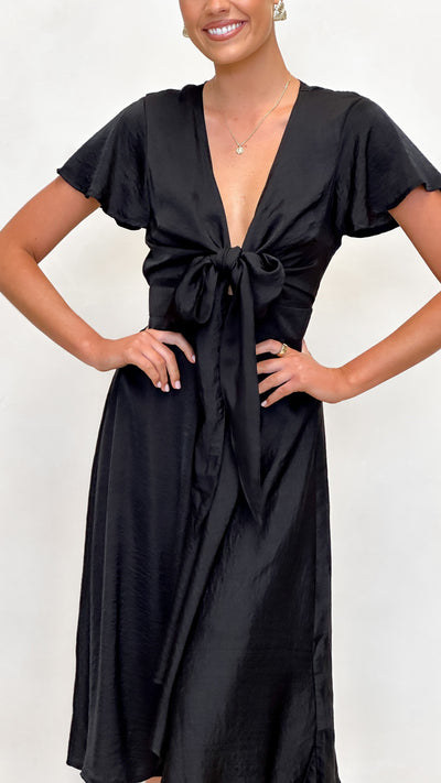 Load image into Gallery viewer, Sunny Daze Dress - Black - Billy J
