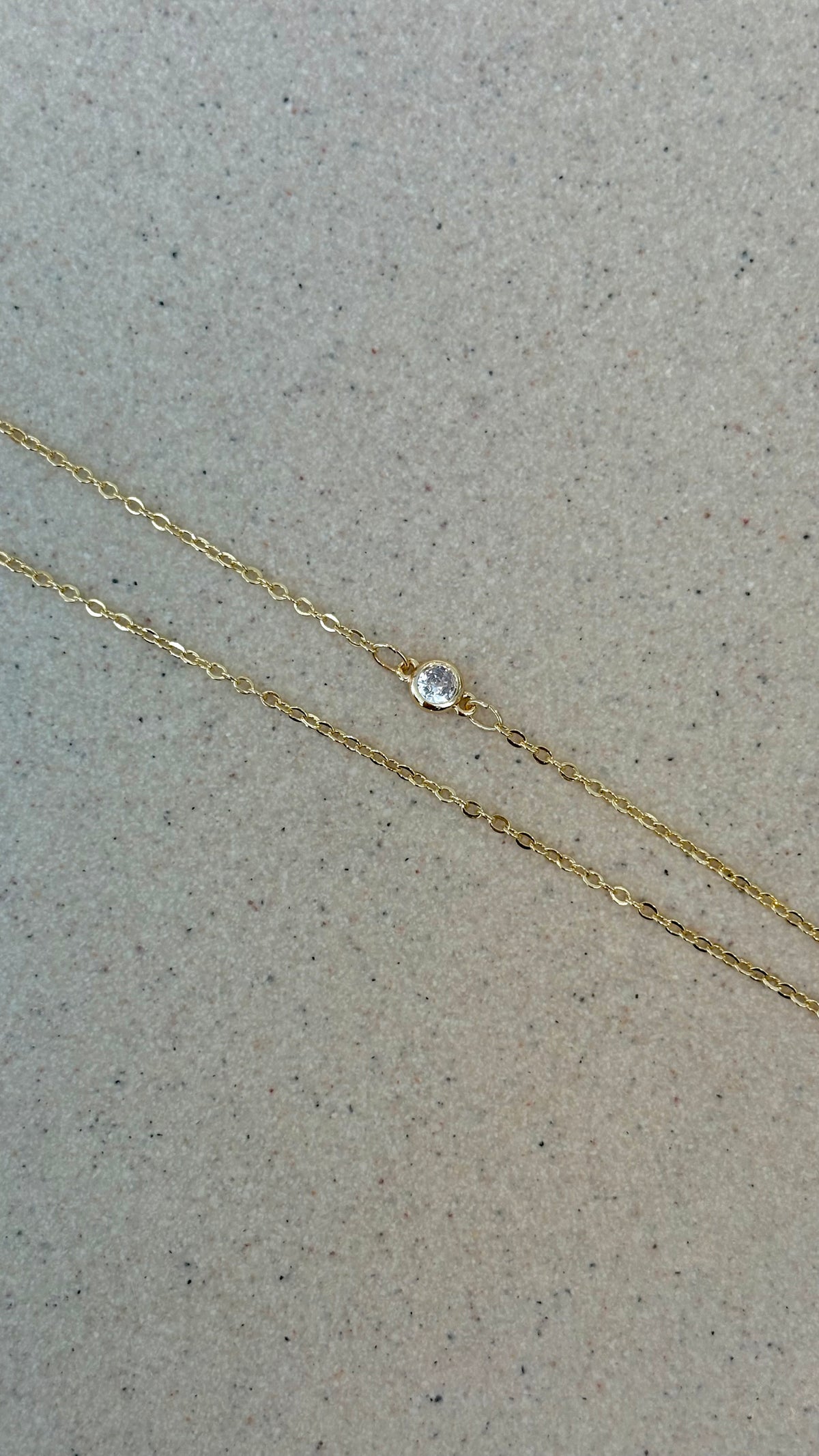Ivy Initial Letter Necklace - Z