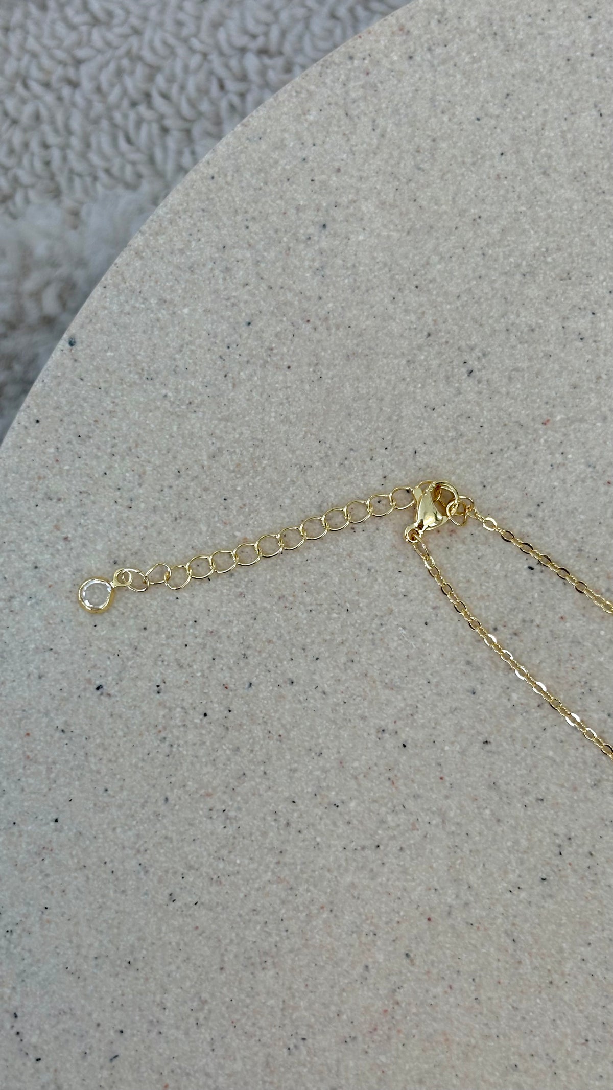 Ivy Initial Letter Necklace - D