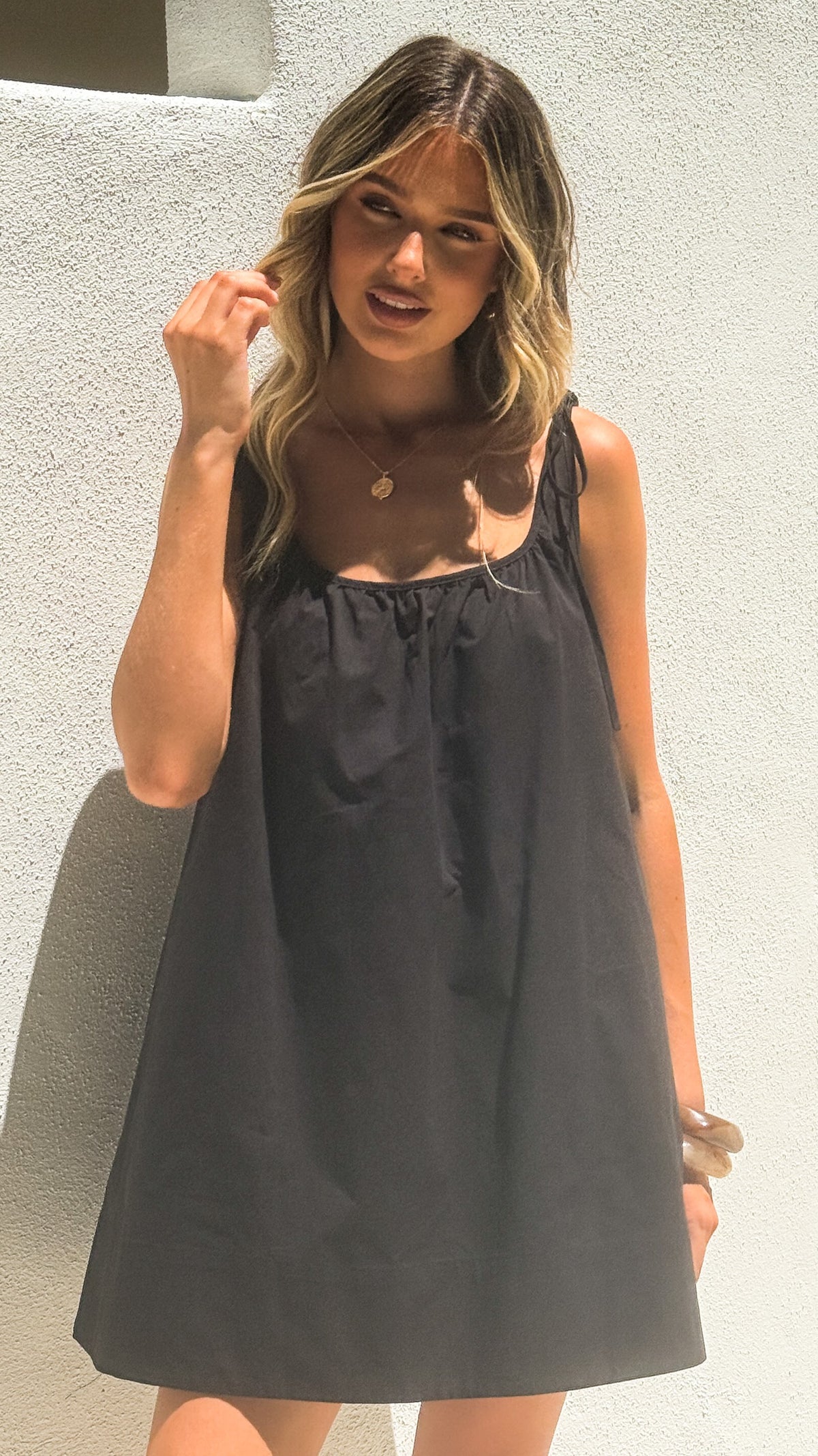 Maylie Mini Dress - Black - Billy J
