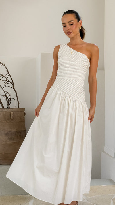 Load image into Gallery viewer, Utopia Maxi Dress - Off White - Billy J
