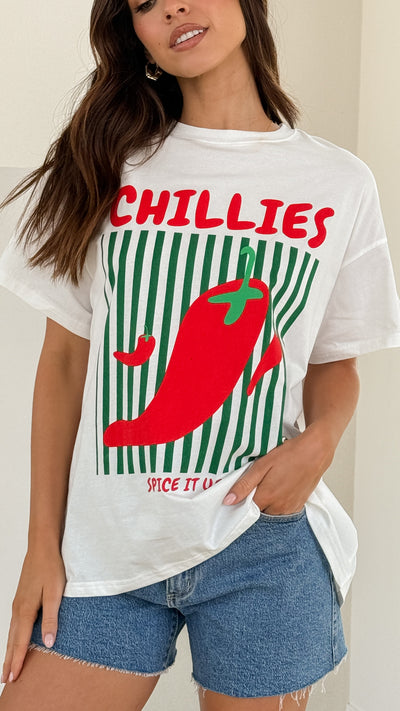 Load image into Gallery viewer, Spice It Up Tee - Chillies - Billy J
