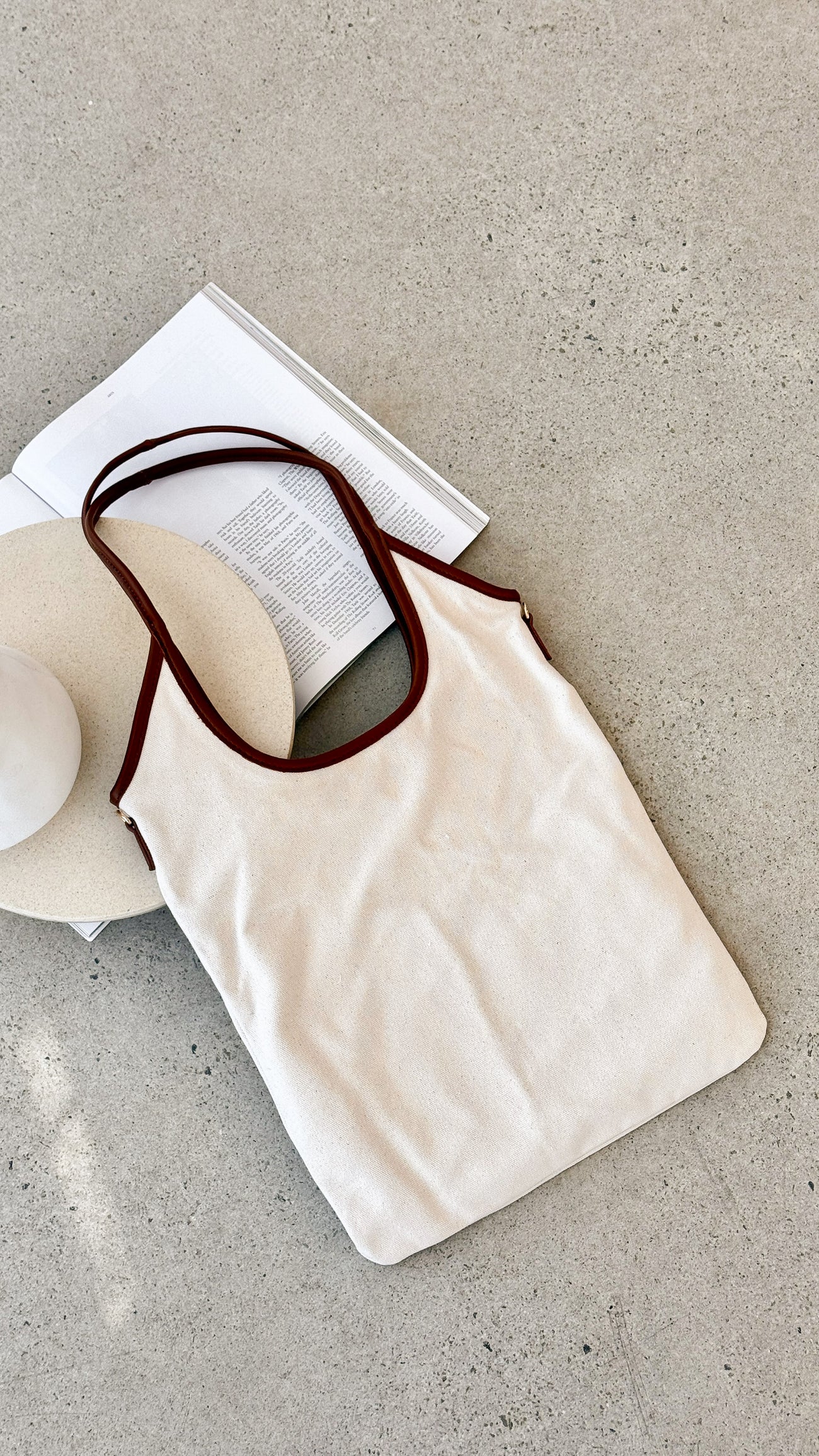 Isobel Shoulder Bag - Natural Linen - Billy J