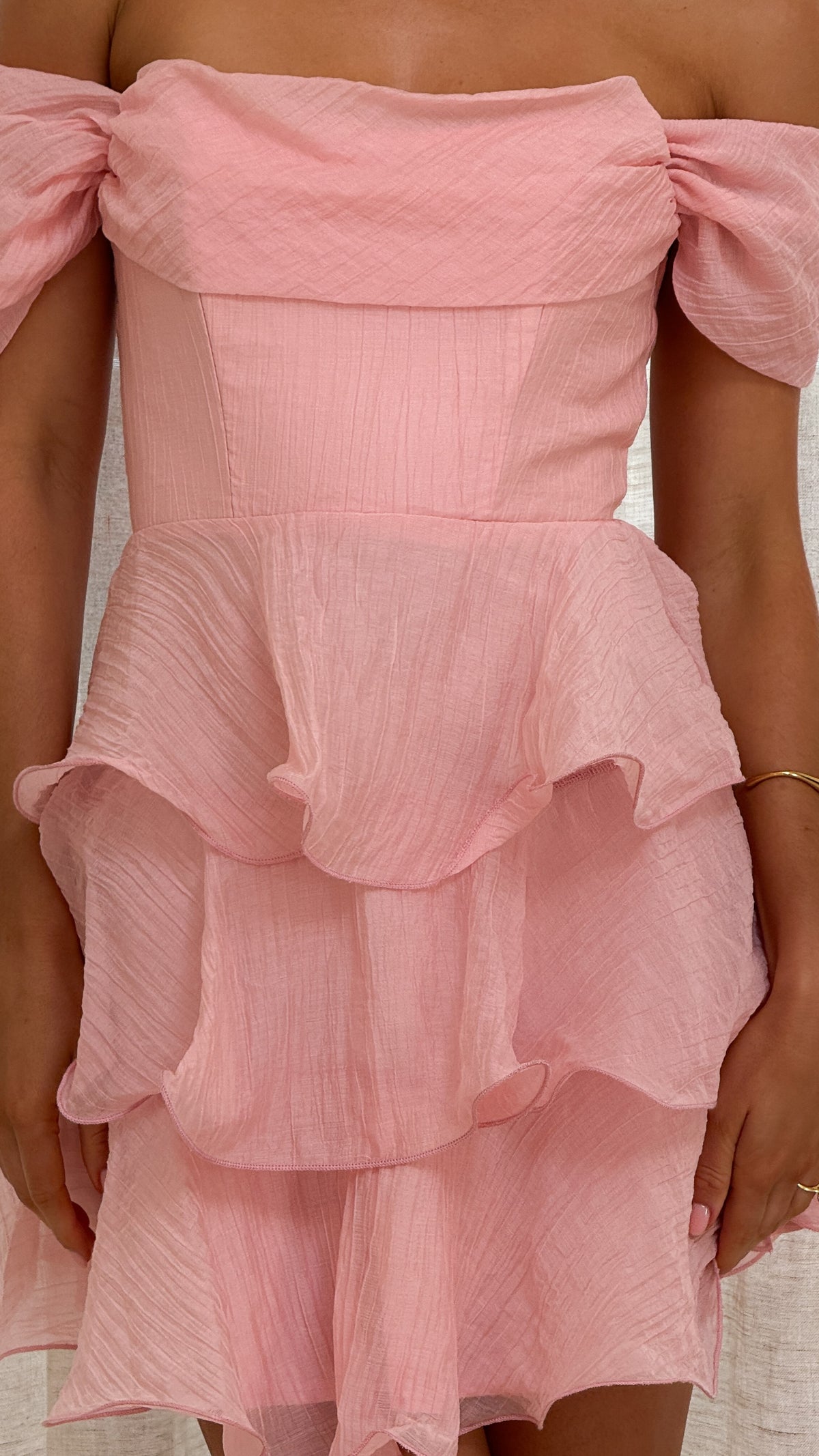 Lanelle Mini Dress - Pink - Billy J