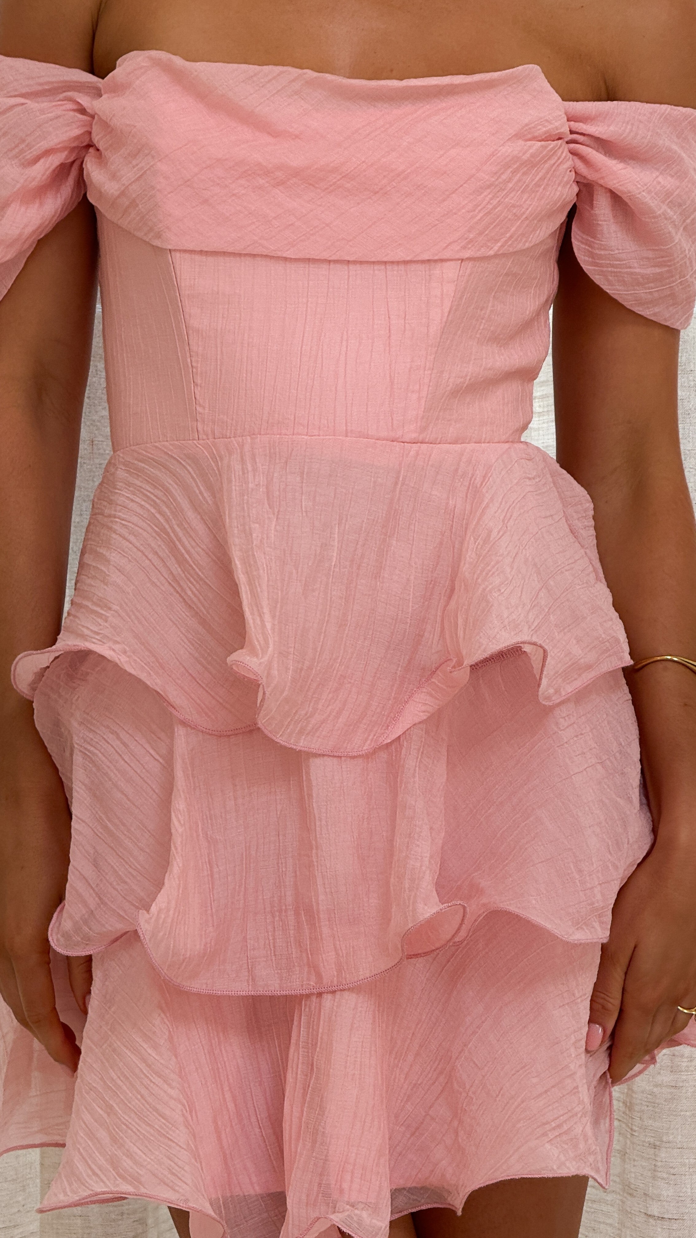 Lanelle Mini Dress - Pink - Billy J