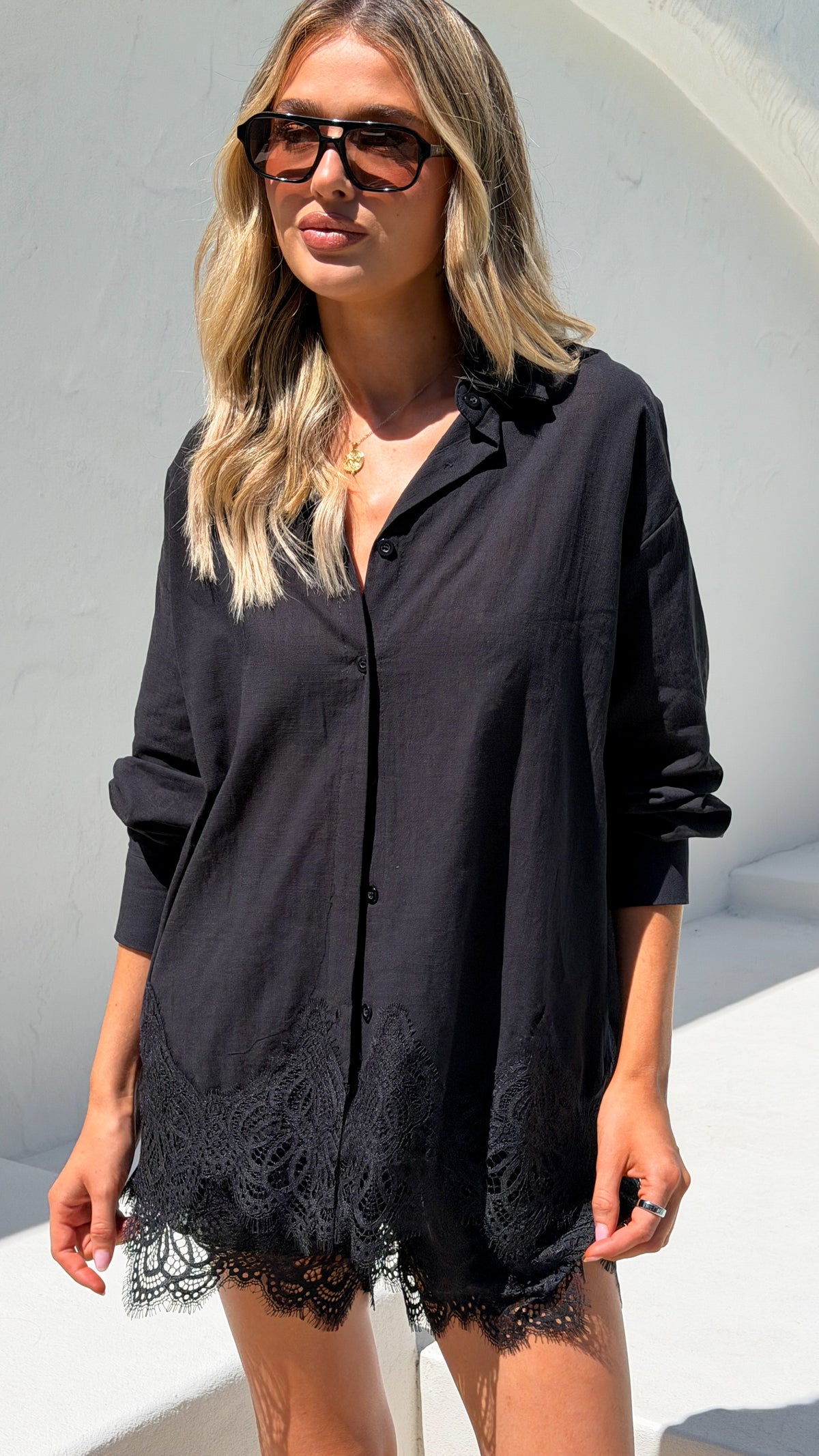 Aria Top and Shorts Set - Black - Billy J