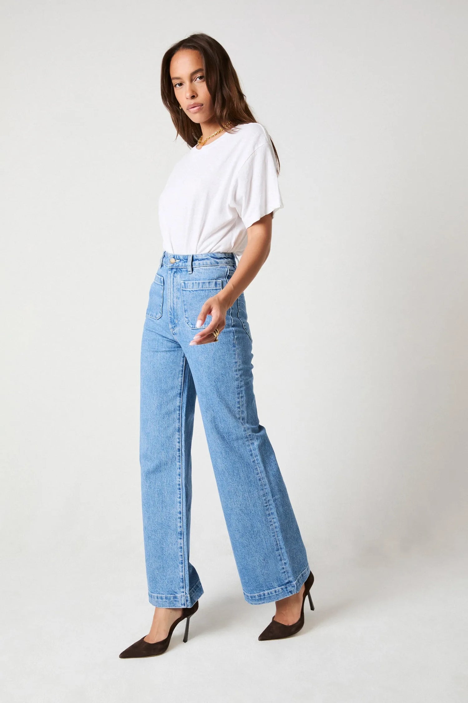 Rollas Sailor Jean Long - Lily Blue - Billy J