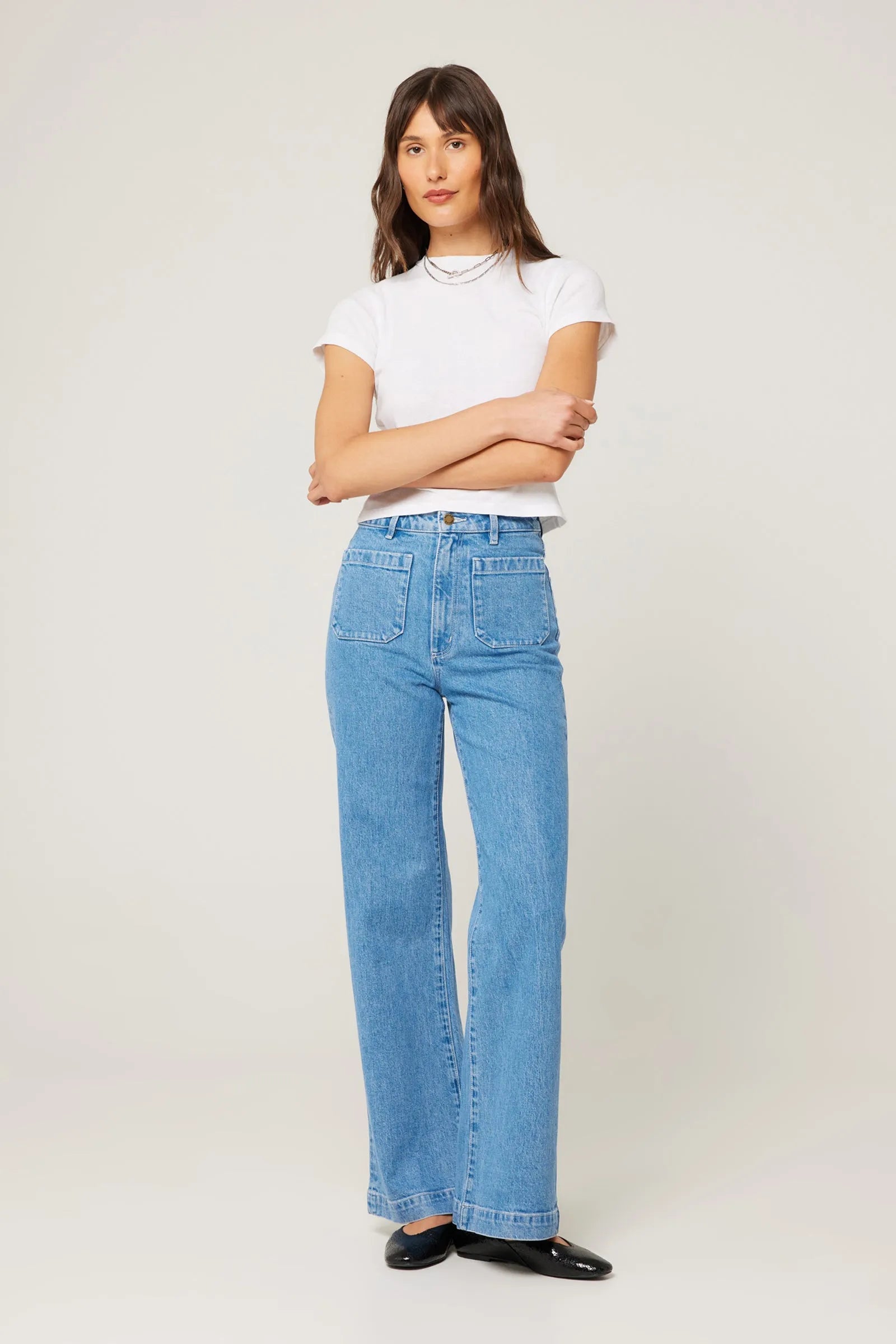 Rollas Sailor Jean Long - Lily Blue - Billy J