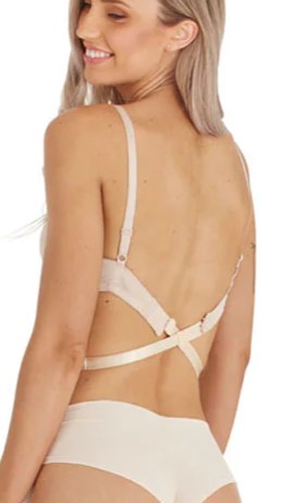 Go Lo - Low Back Bra Converter - Nude - Billy J