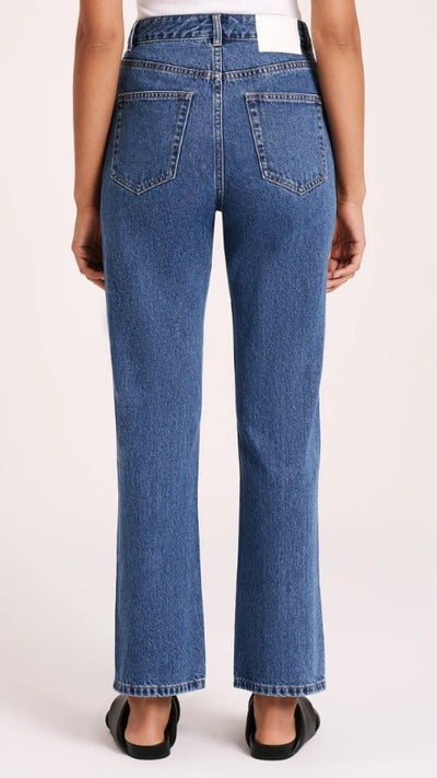 Load image into Gallery viewer, Organic Straight Leg Jean - Vintage Blue - Billy J
