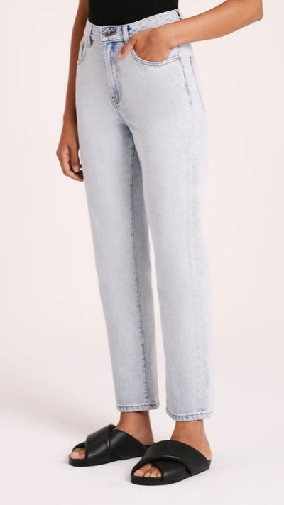 Load image into Gallery viewer, Organic Straight Leg Jean - Clear Blue
