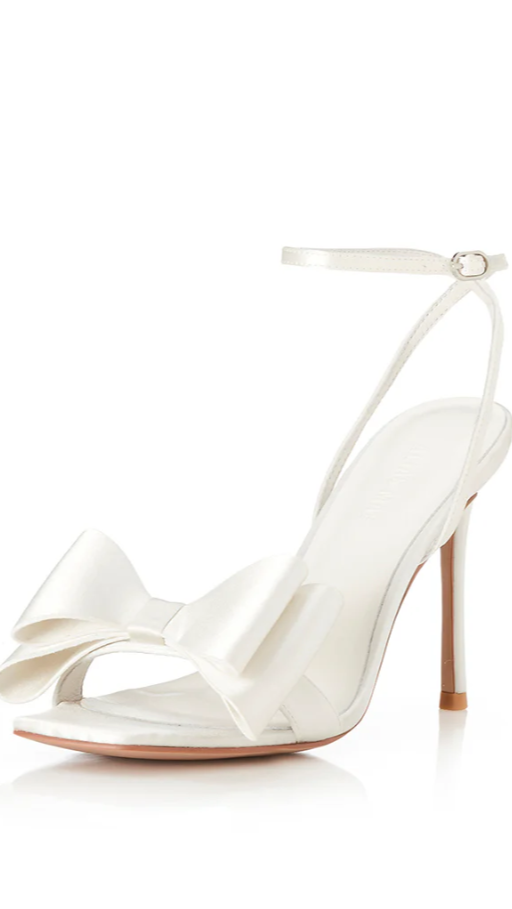 Gabby Heel - Ivory Satin - Billy J