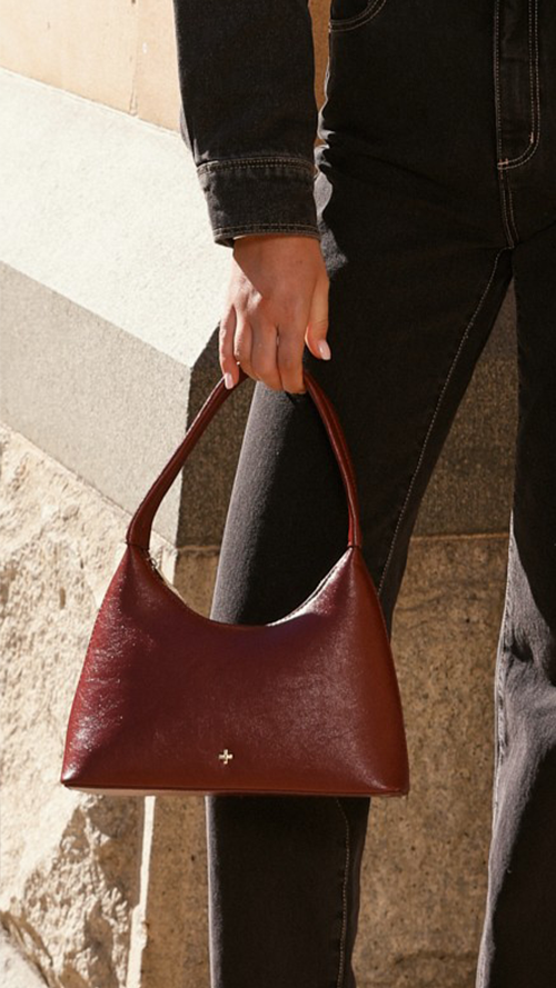 Sweetie Shoulder Bag - Cherry PU - Billy J